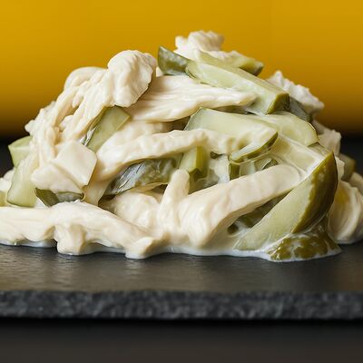 Салат из курицы с корнишонами в Царь Картошка по цене 99 ₽