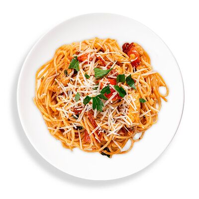Паста Неаполитано с вялеными томатами и курицей в Marketplace по цене 279 ₽