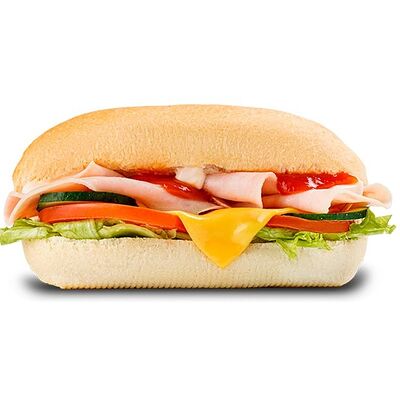 Джуниор саб с индейкой и ветчиной в Subway по цене 240 ₽