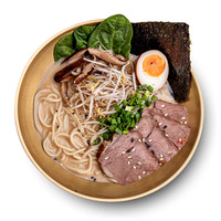 Суп Рамен Сливочный с мисо и говядиной в Ramen & Wok by Gaijin