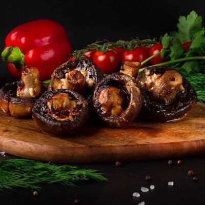 Шампиньоны на мангале в Аджара гуджу по цене 460 ₽