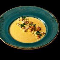 Сырный крем-супв Костер