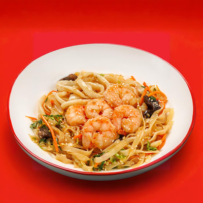 Рисовая лапша с морепродуктами в ЧИХО по цене 730 ₽