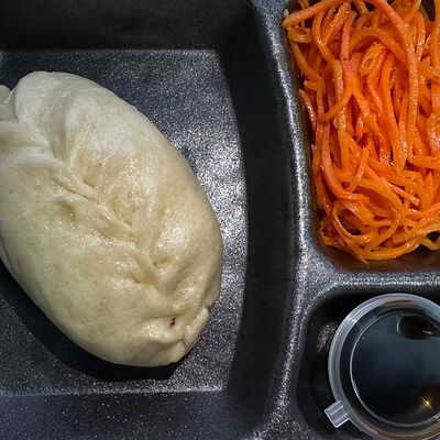 Комбо №1-1 Пянсе со свининой и салатв Пянсе по цене 239 ₽