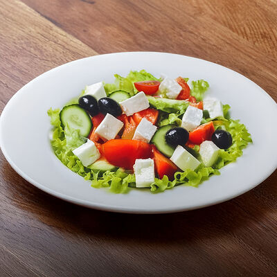 Салат Греческий в Кафе хачапури по цене 378 ₽