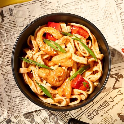 Вок Курица в кисло-сладком соусе в Bao по цене 545 ₽