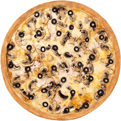 Пицца Курица-грибы (21 см) в Автосуши по цене 553 ₽