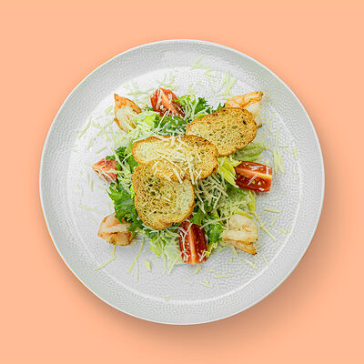 Цезарь с креветками в Додома по цене 995 ₽