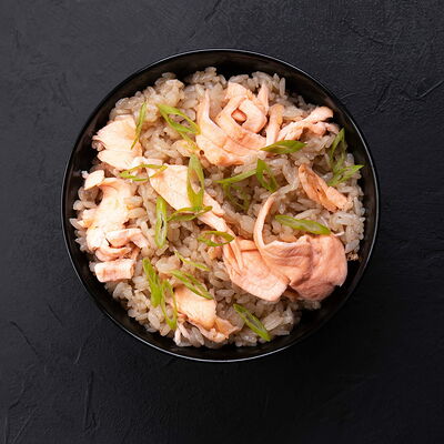 Тяхан с лососем в Sushiman по цене 539 ₽