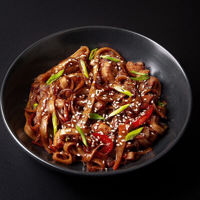 Лапша удон с морепродуктами в Твой выбор по цене 650 ₽