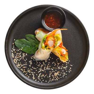 Спринг ролл с креветками в PokeWoke по цене 400 ₽