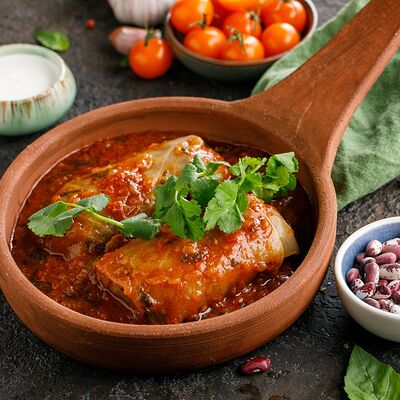 Голубцы постные в Баклажан в ТЦ 