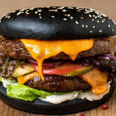 Бургер Блек Чиз Х2 доставка в Еда Да по цене 650 ₽