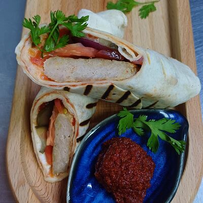 Люля-кебаб в лаваше в Осетринка по цене 540 ₽