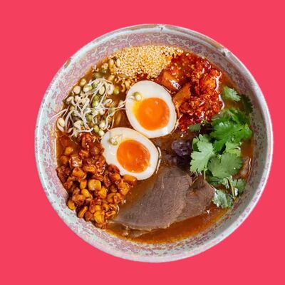 Говяжий рамен как в Jo Wuв Ramen bar xChina new boys по цене 890 ₽