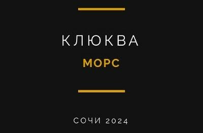 Морс клюква домашний в На районе бар по цене 200 ₽