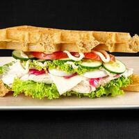 Вафельброд с тунцом в Вафливафли