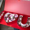 Коробочка с клубникой в шоколаде I love you box в Mosberry по цене 8770