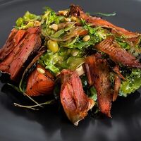 Салат Коралловый риф в сырной шапке в Пери Шашлыки