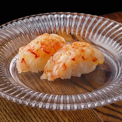 Нигири Креветка эби в Ezo Izakaya по цене 420 ₽