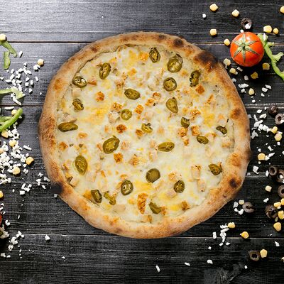 Пицца Острый цыпленок в Sole Pizza по цене 760 ₽