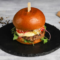 Итальянский бургер в Loft pub