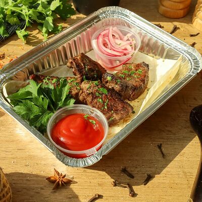Шашлык из говяжьей вырезки в Про.Мясо по цене 780 ₽