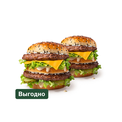 Пара Биг Хит в Вкусно – и точка по цене 447 ₽