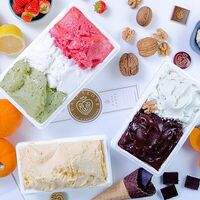 Джелато в Кафе-джелатерия Casa Leone