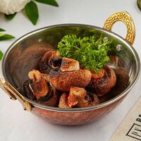 Шампиньоны на мангале в Кузьминки