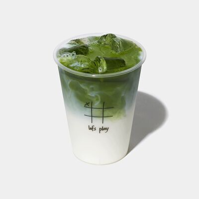 Айс матча-латте mediumв Surf Coffee x Kuta по цене 255 ₽