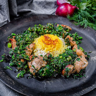 Плов Сабзи с бараниной в Сахара по цене 2330 ₽