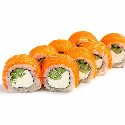 Филадельфия в Некруглая пицца и роллы по цене 664 ₽