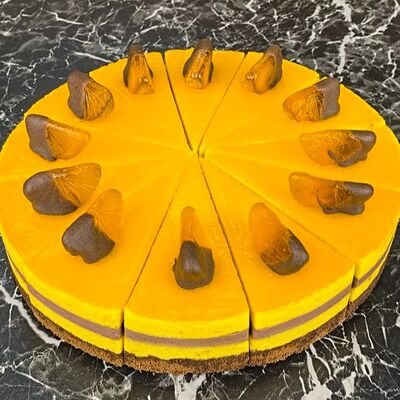 Торт Лез оранж в Кондитерский дом 24TORT RU по цене 2571 ₽