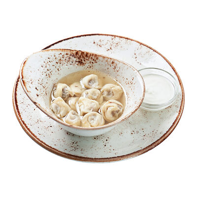 Мини пельмешки со сметаной в ИТЛЕ Стейк-кафе Halal по цене 300