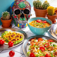 Логотип Такерия Dos Amigos