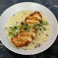 Орзо с куриной грудкойв Flamin