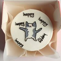 Бенто-торт Кот мем happy в Кондитерская студия Odemi