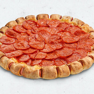 Пицца Супер Пепперони Халяль Хот-Дог Борт D23 в Pizza HeartPizza Hut по цене 808