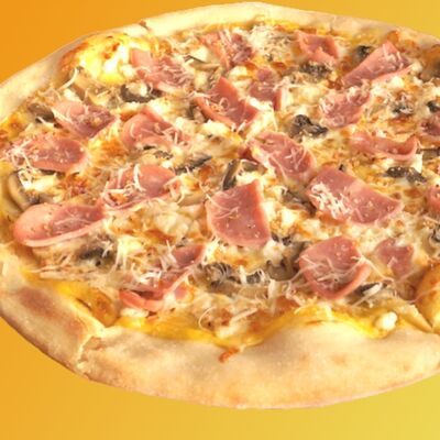 Ветчина с грибами в Pappa-Pizza по цене 605 ₽
