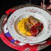 Утка с пюре из сельдерея и брусничным соусом в Цех по цене 580
