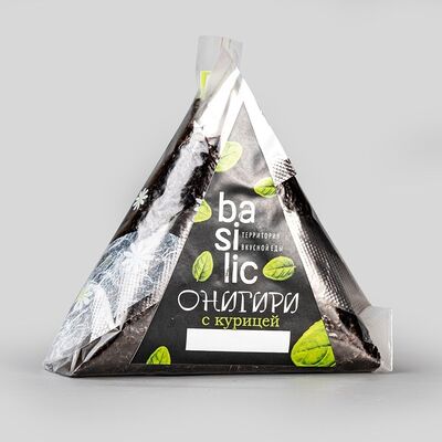 Онигири с курицей и сыром в Basilic -Территория Вкусной Еды по цене 1165 ₸