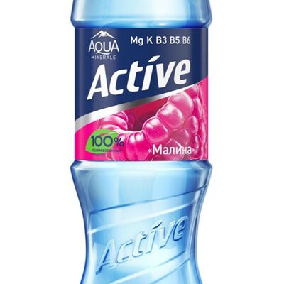 Aqua minerale active Малина в Чайхана Вкус Ваш по цене 68 ₽