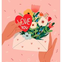 Открытка Love you в Chococo