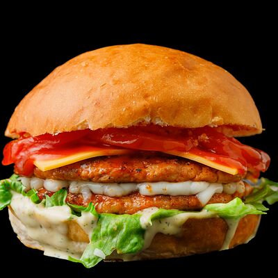 Двойной сырный чикенбургер в ПарККинг по цене 23 р.