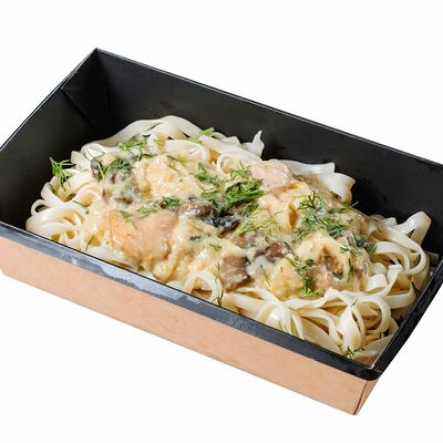 Паста с грибами в Дежавю по цене 330 ₽