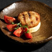 Куриная котлета с картофельным пюре в Муссон