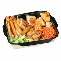 На Тарелке Курица в Лаваш Джан