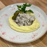 Бефстроганов в Жарим мясо