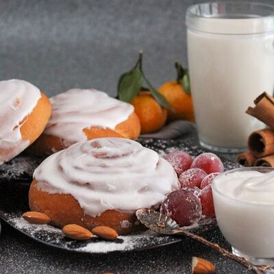 Булочка с корицей в Своя пекарня по цене 65 ₽